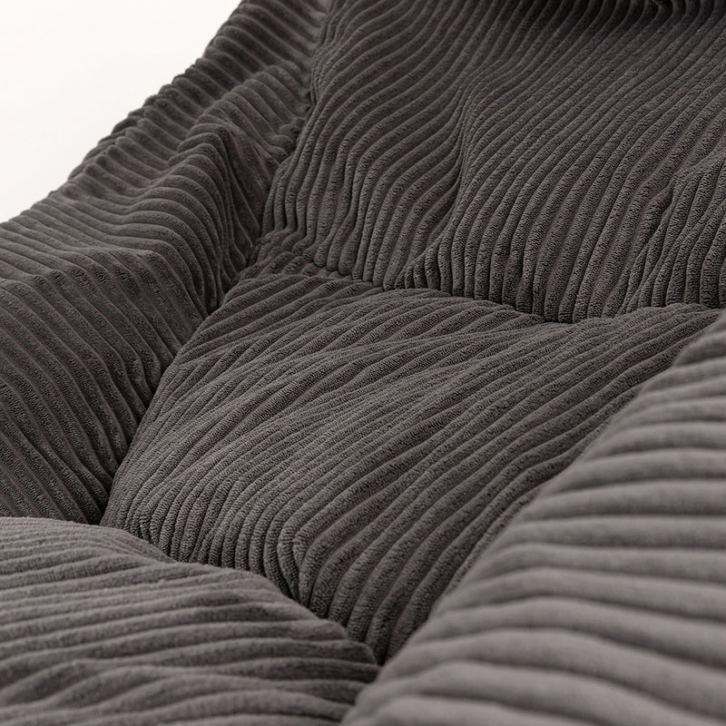 Natalia Sessel-Sitzsack. Cord, Dunkengrau