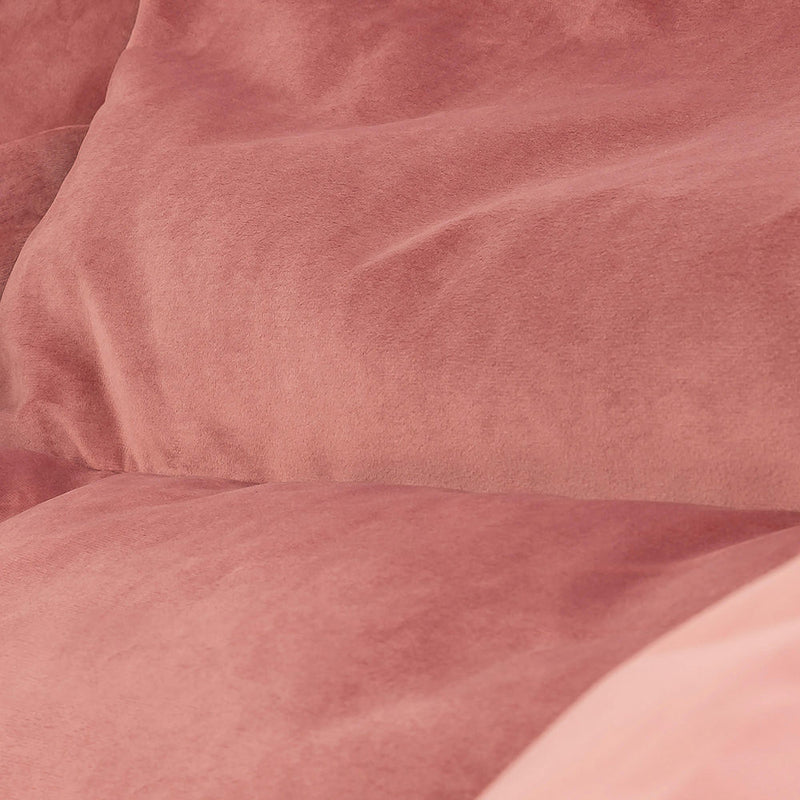 Natalia Sessel-Sitzsack mit Samtbezug, Dämmerungsrosa