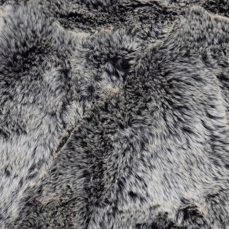 Arctic Wolf Kunstfell-Lounger, Grau