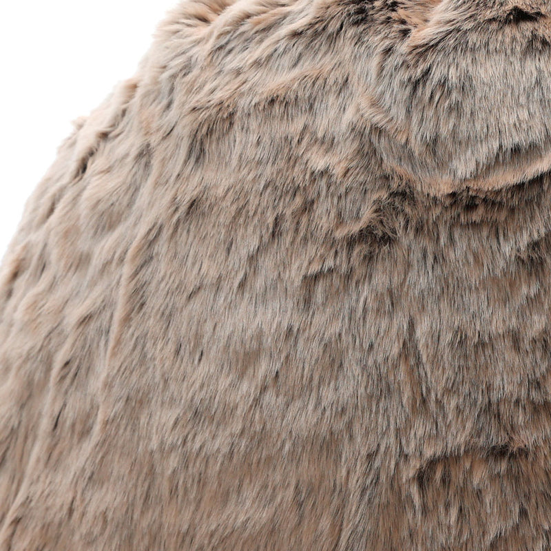 Sitzsack aus Kunstfell – Nerz