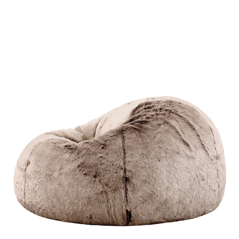 Sitzsack aus Kunstfell – Nerz