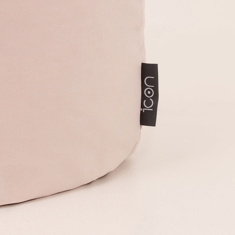 Kingston Samt Klassischer Sitzsack - Rose Dust Pink