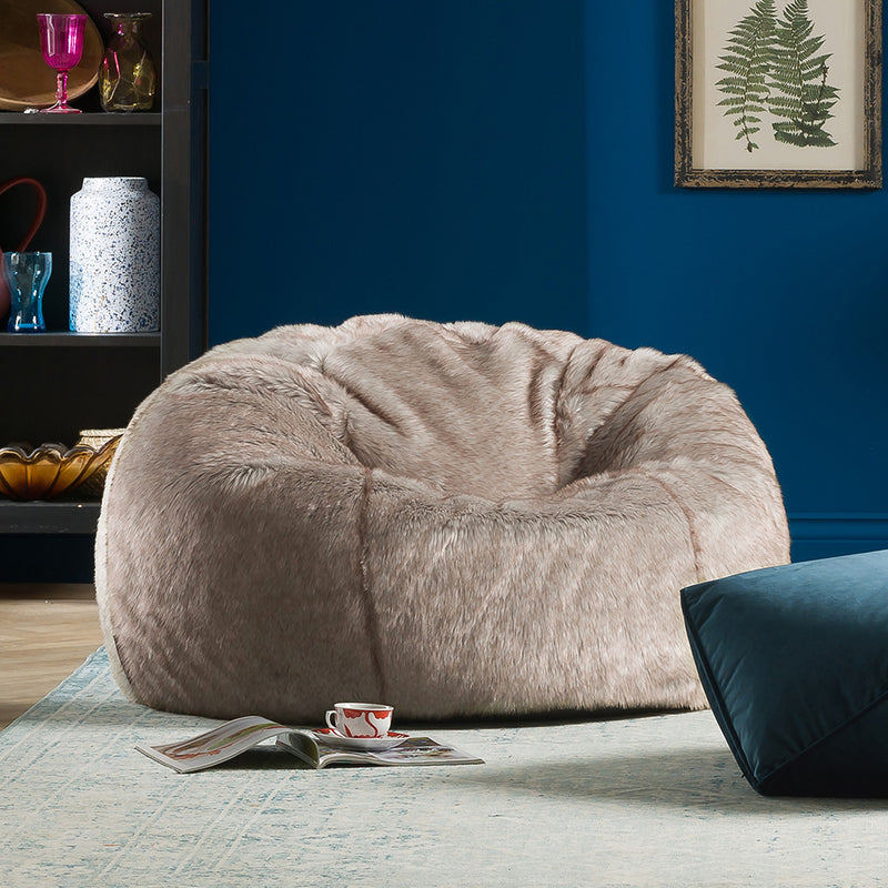 Sitzsack aus Kunstfell – Lapin