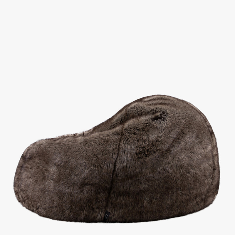 Hinterland Sitzsack aus Kunstfell