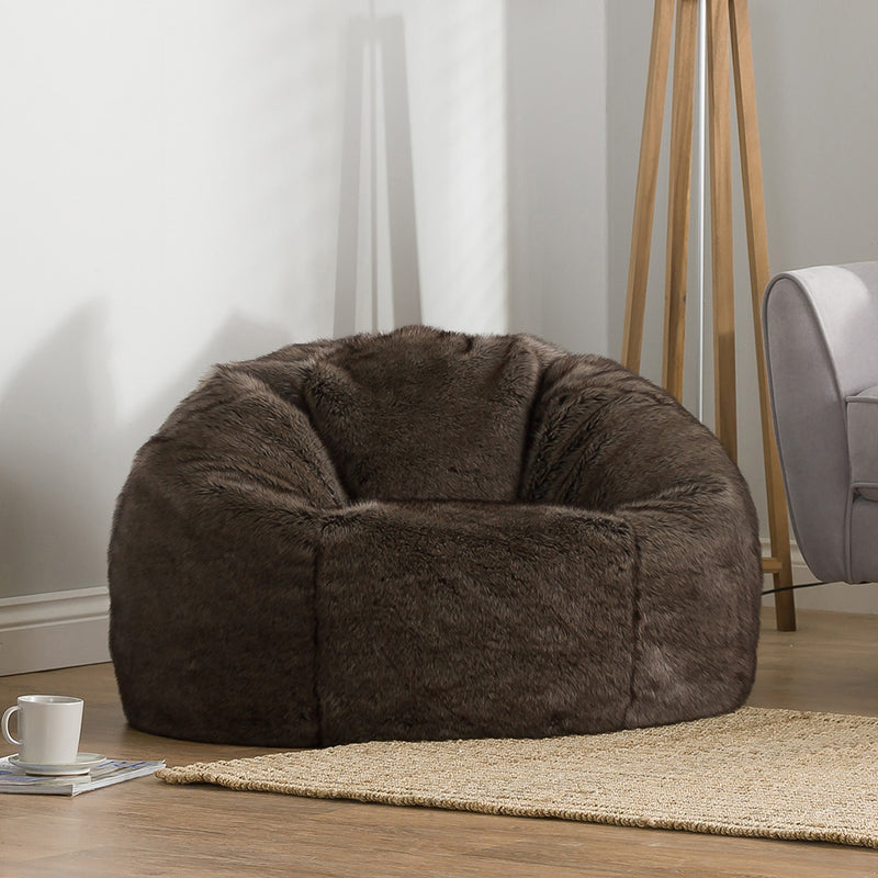 Hinterland Sitzsack aus Kunstfell
