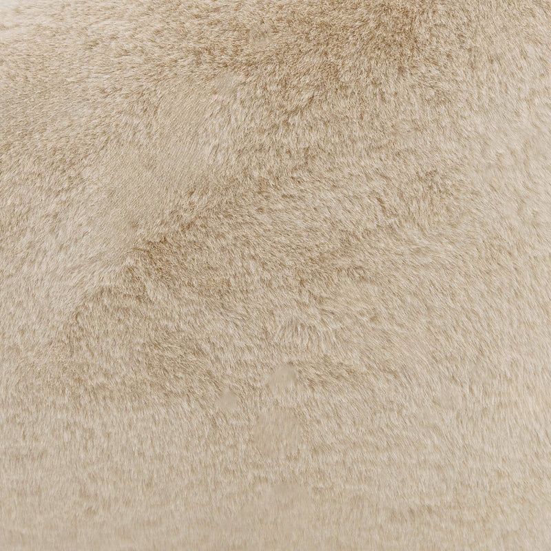 Kingston Klassischer Sitzsack, Kunsttkaninchenfell, Naturfarbe 