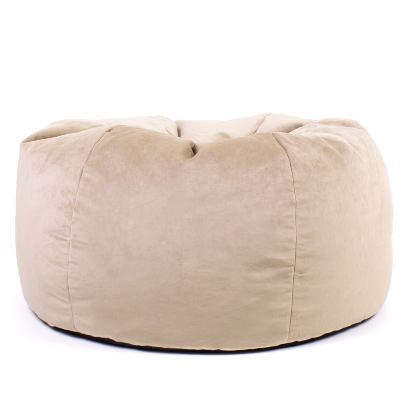 Kingston Samt Klassischer Sitzsack - Natur