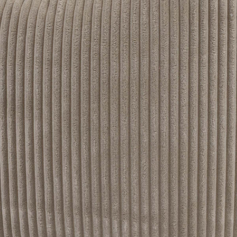 Kingston Klassischer Sitzsack XL, Cord, Steingrau 