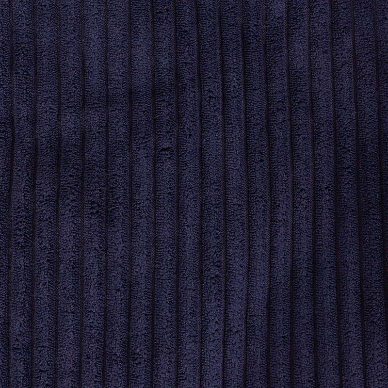 Amara Fußhocker, Cord, Marinebleu