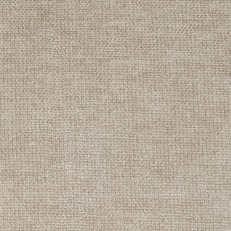 Runder Chenille-Fußhocker icon Milano, naturfarben