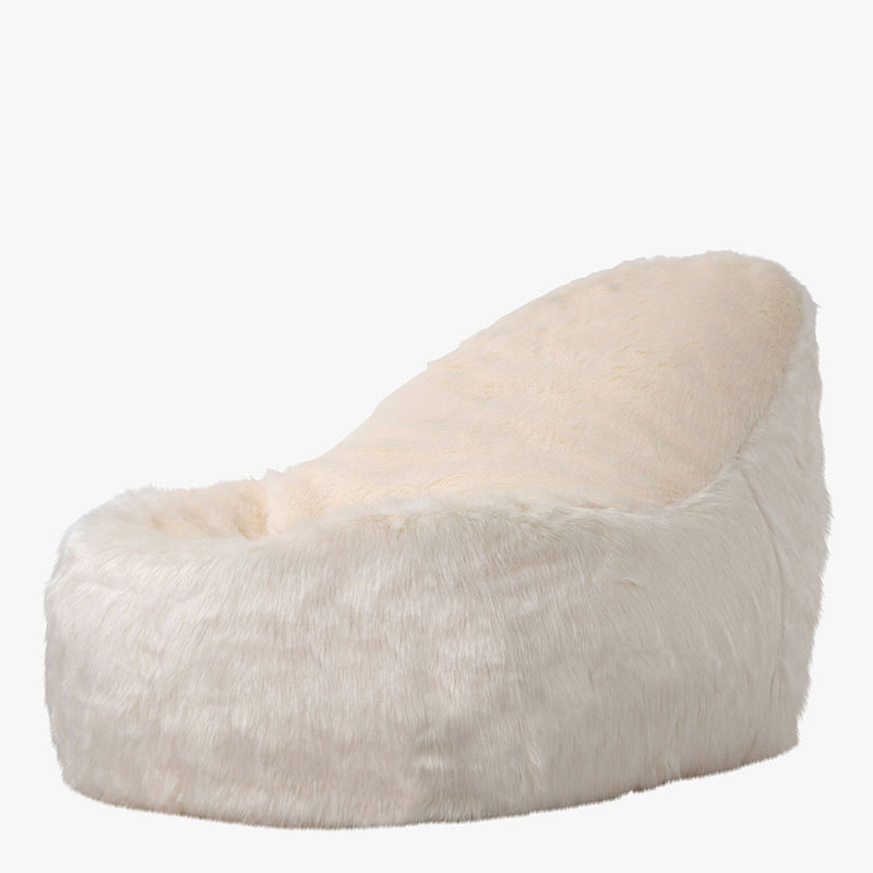 Faux-Fur Traum-Sitzsack - Beige