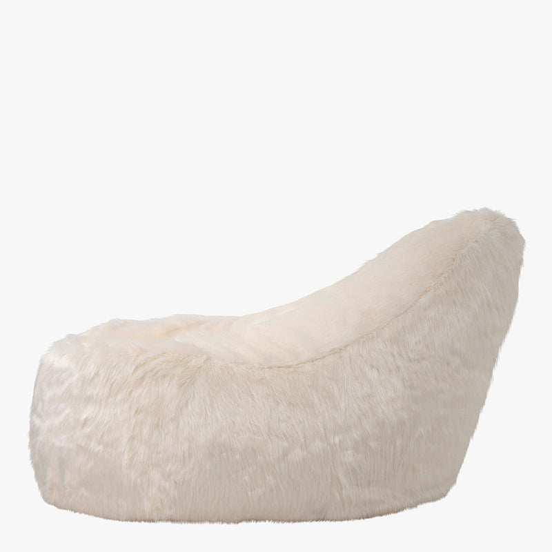 Faux-Fur Traum-Sitzsack - Beige