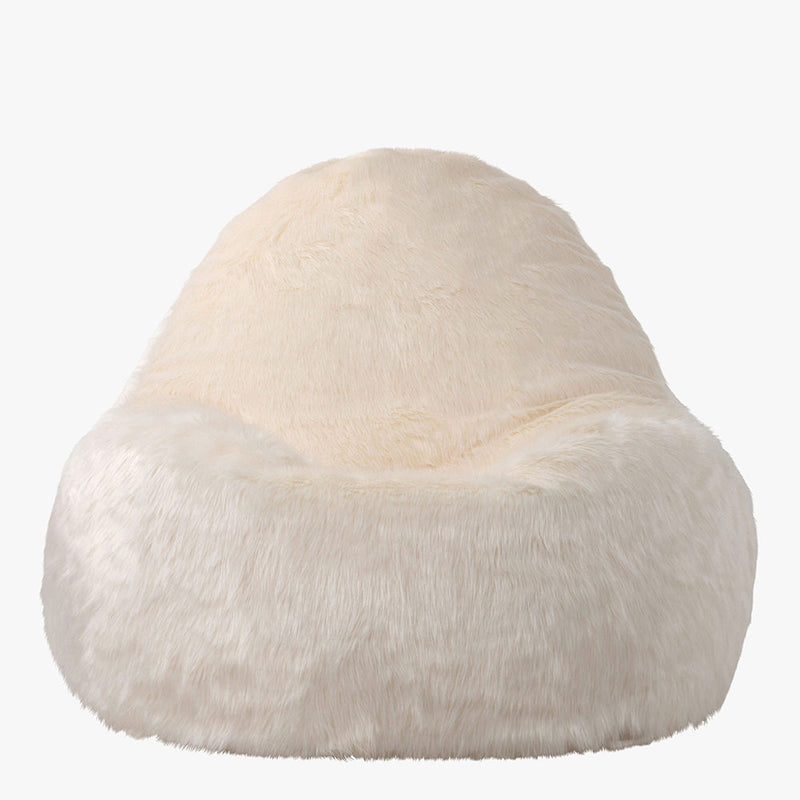 Faux-Fur Traum-Sitzsack - Beige