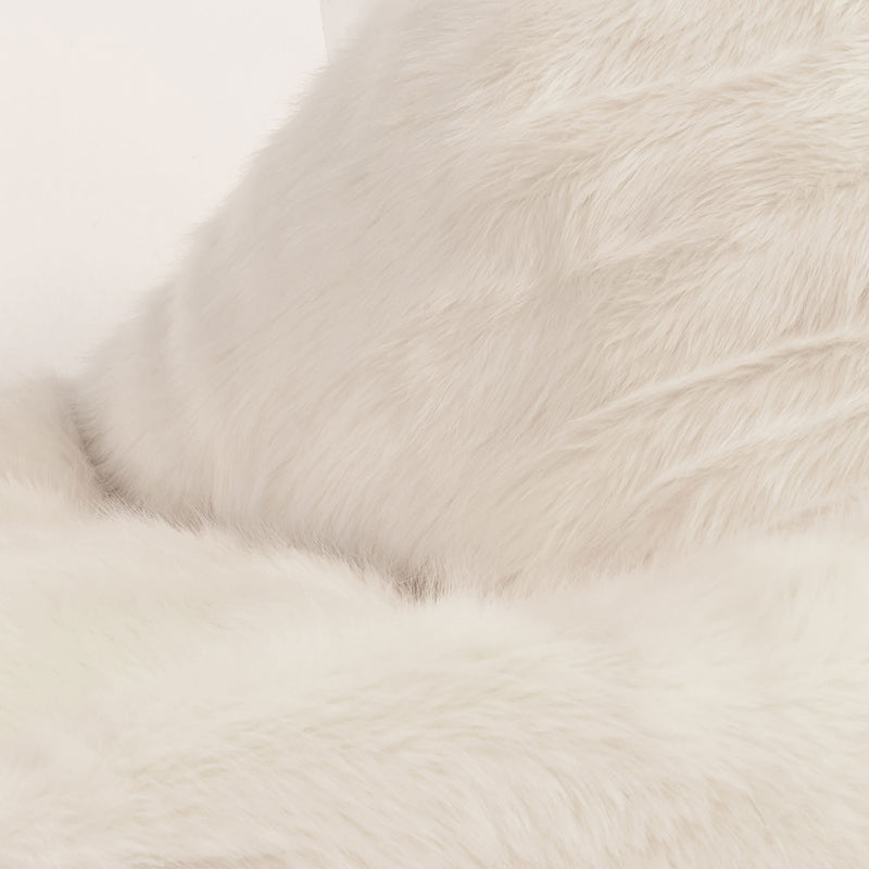 Faux-Fur Traum-Sitzsack - Beige