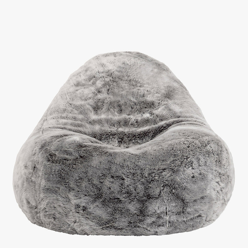 Dream Kunstfell-Lounger, Grau