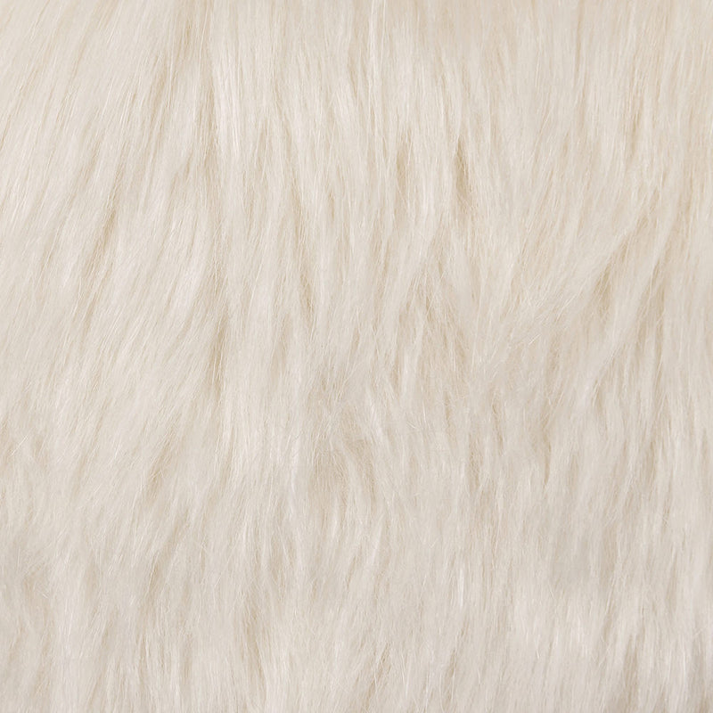 Kinder Kingston Luxus-Sitzsack aus Kunstpelz – Beige