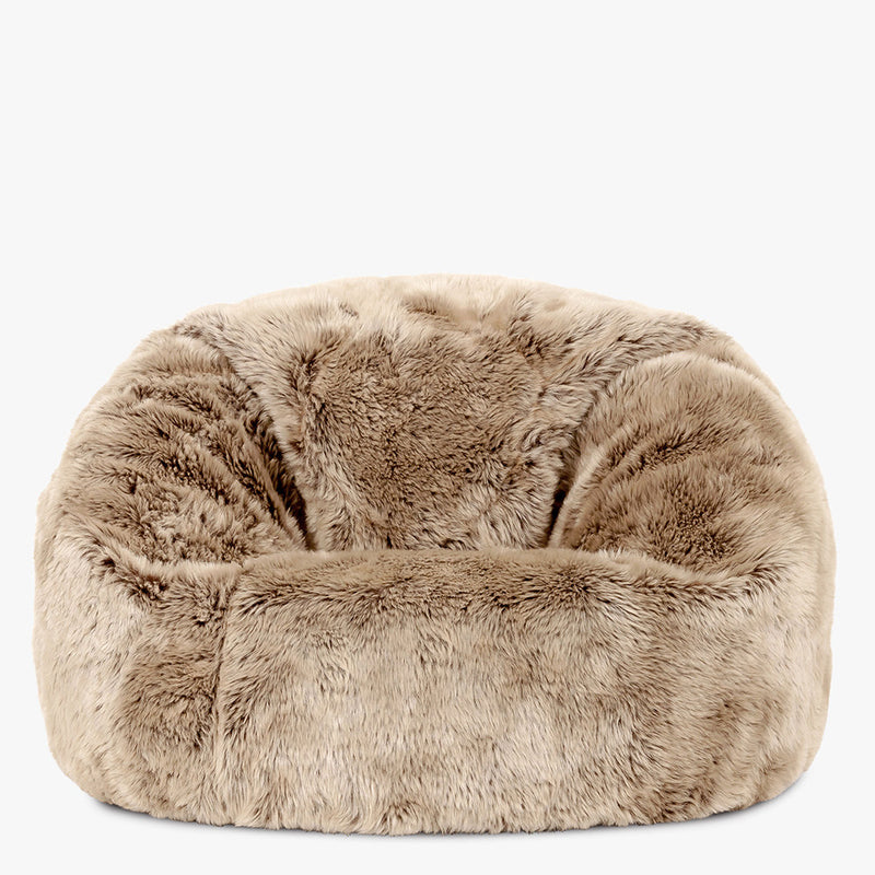 Kids Kingston Luxus-Sitzsack aus Kunstfell – Nerz