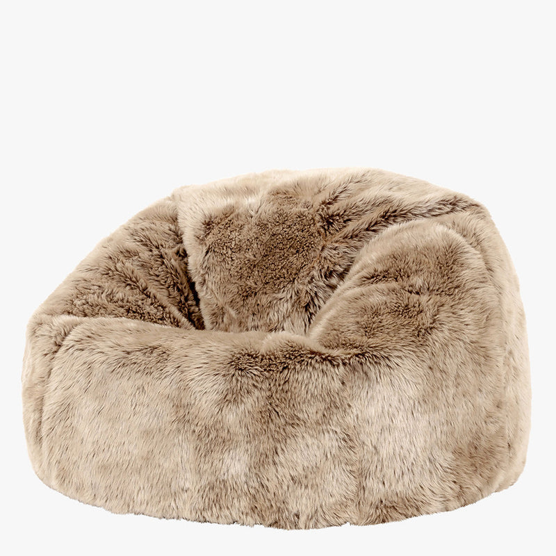 Kids Kingston Luxus-Sitzsack aus Kunstfell – Nerz