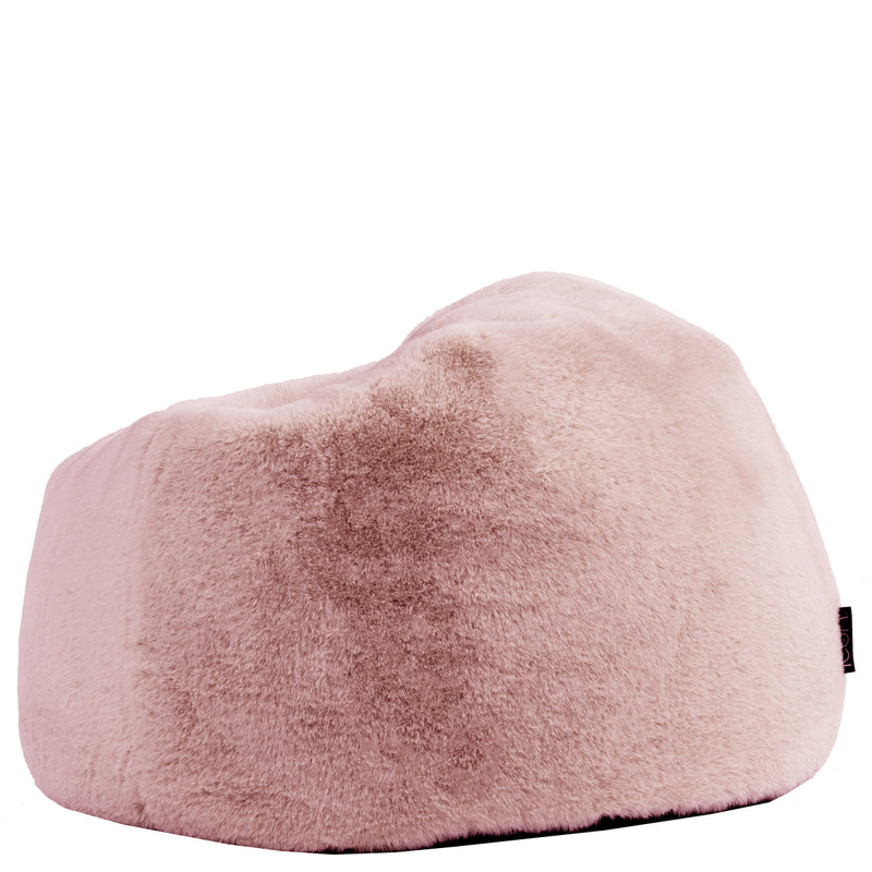 Kingston Kinder-Sitzsack, Kunstkaninchenfell, Hellrosa