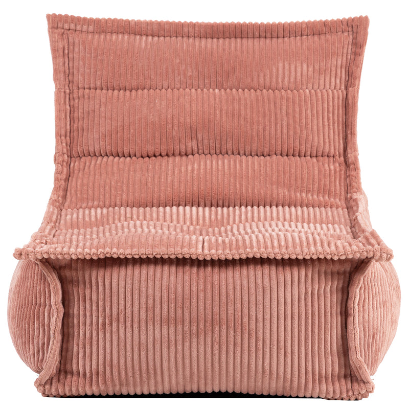Dolce Kinder-Sitzsack, Cord, Morgenrosa 