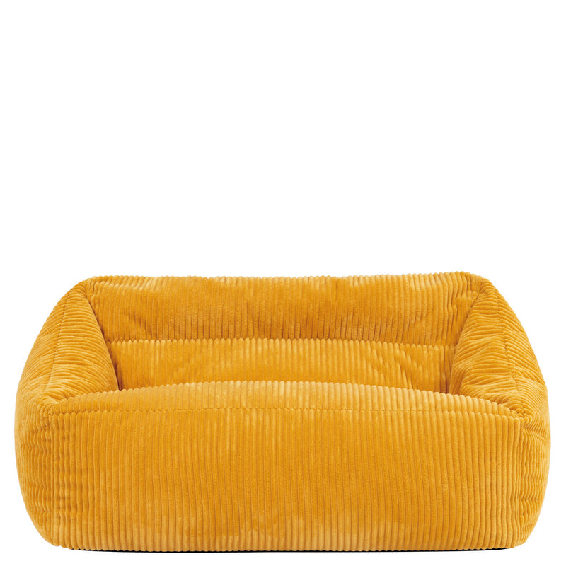 Cecilia Sitzsack-Sofa für Kinder, Cord, Ockerfarben 