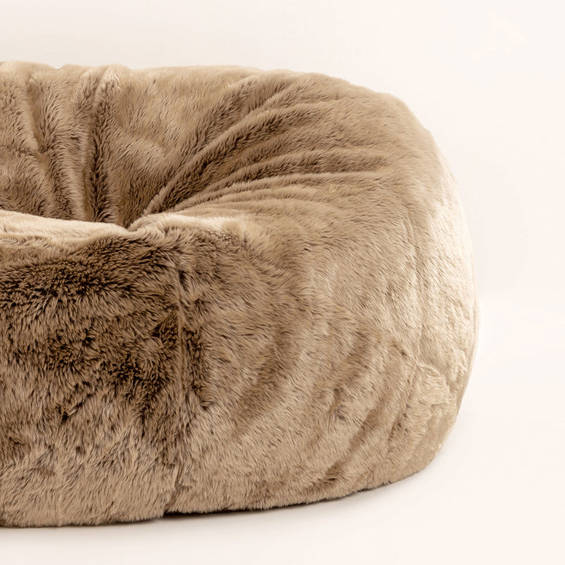 Ottawa Riesensitzsack aus Kunstfell (Zweisitzer)