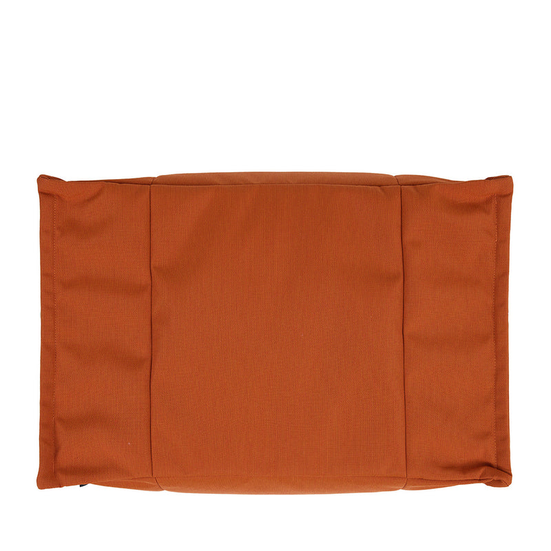 Bud Fußhocker-Sitzsack, Olefin, Gebranntes Orange