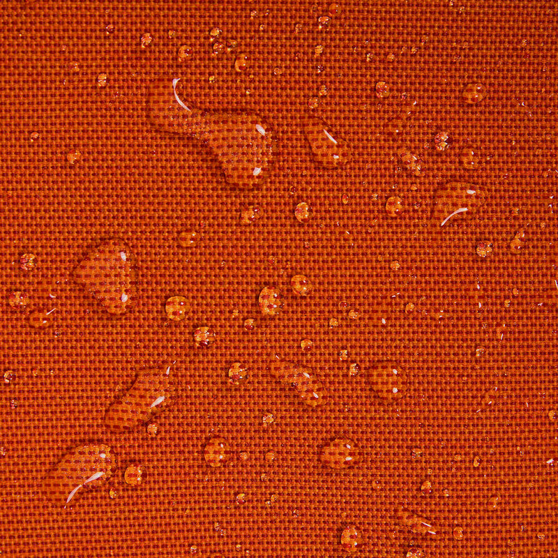 Bud Fußhocker-Sitzsack, Olefin, Gebranntes Orange