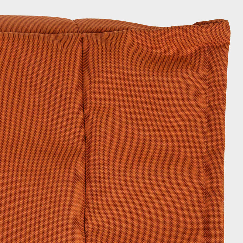 Bud Fußhocker-Sitzsack, Olefin, Gebranntes Orange
