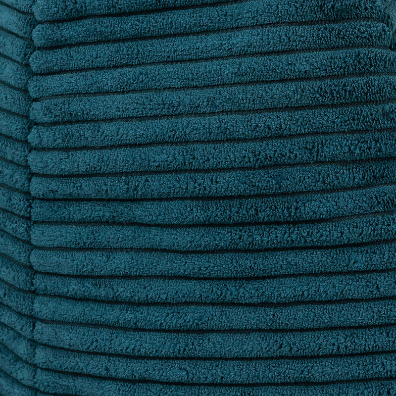 Dalton Recliner Sitzsack XL, Cord, Blaugrün 