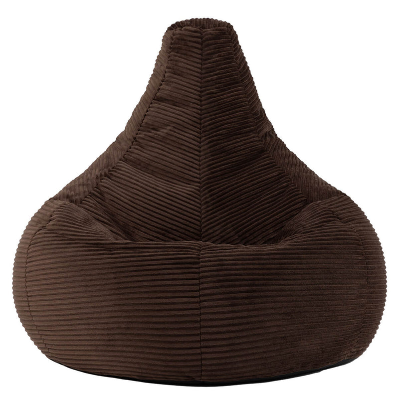 Dalton Sessel-Sitzsack, Cord, Schokoladenbraun