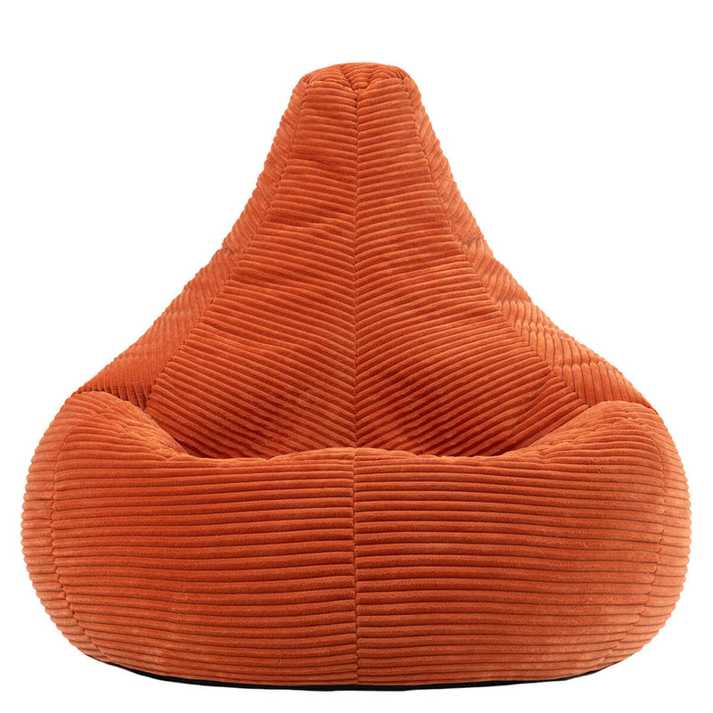 Dalton Sessel-Sitzsack, Cord, Terrakotta 