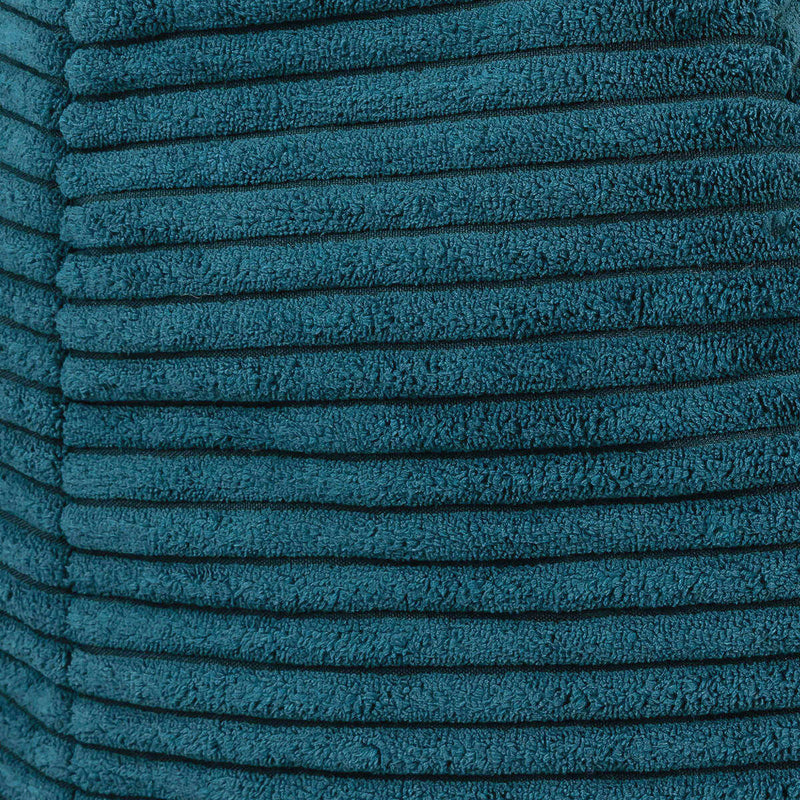 Dalton Recliner Sitzsack, Cord, Blaugrün