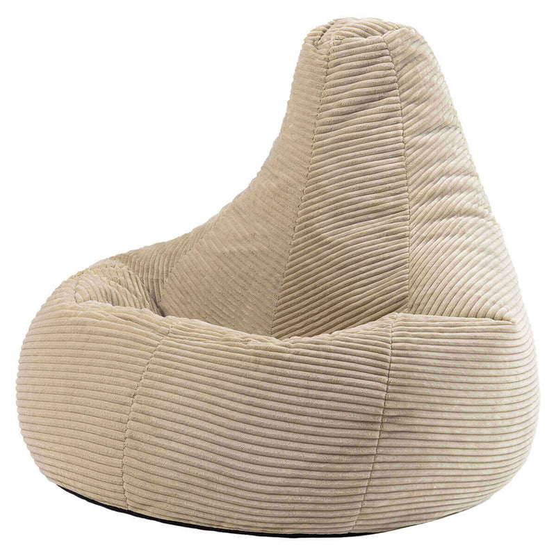 Dalton Recliner Sitzsack, Cord, Natur