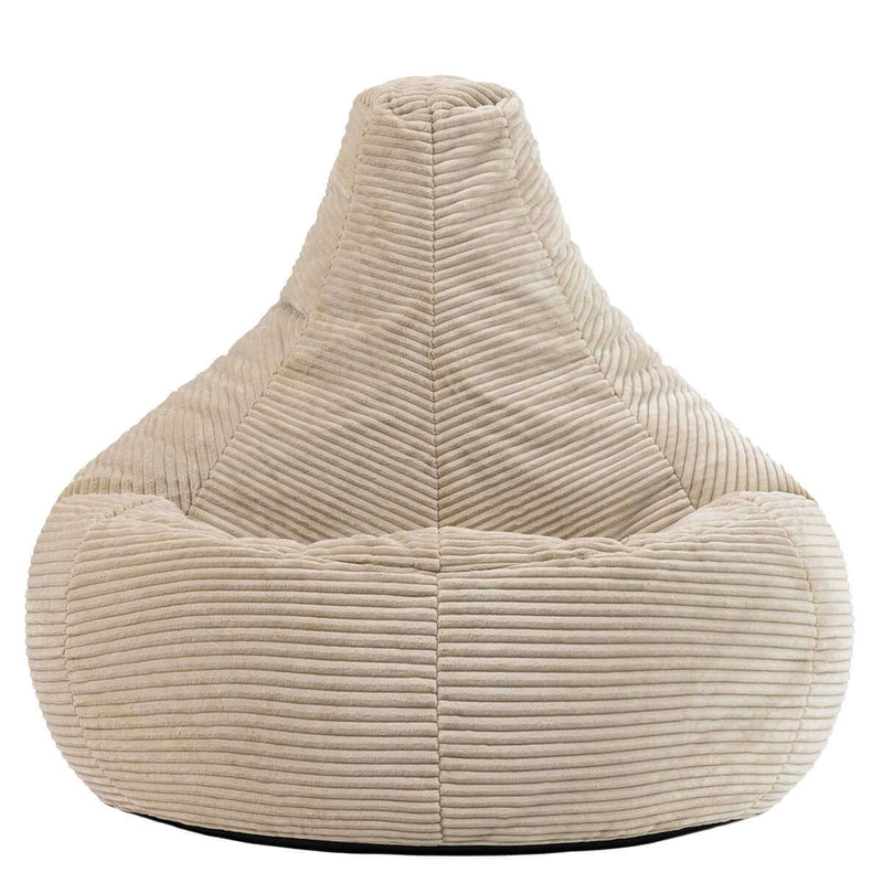Dalton Recliner Sitzsack, Cord, Natur
