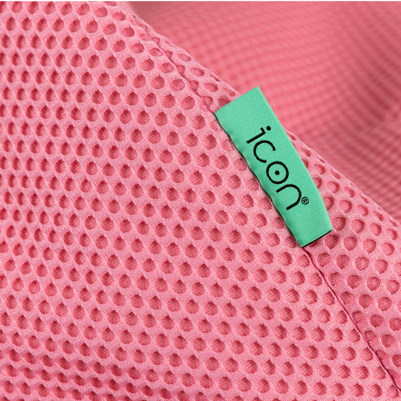 Gaming Sessel-Sitzsack, Performance-Mesh, Pastellrosa
