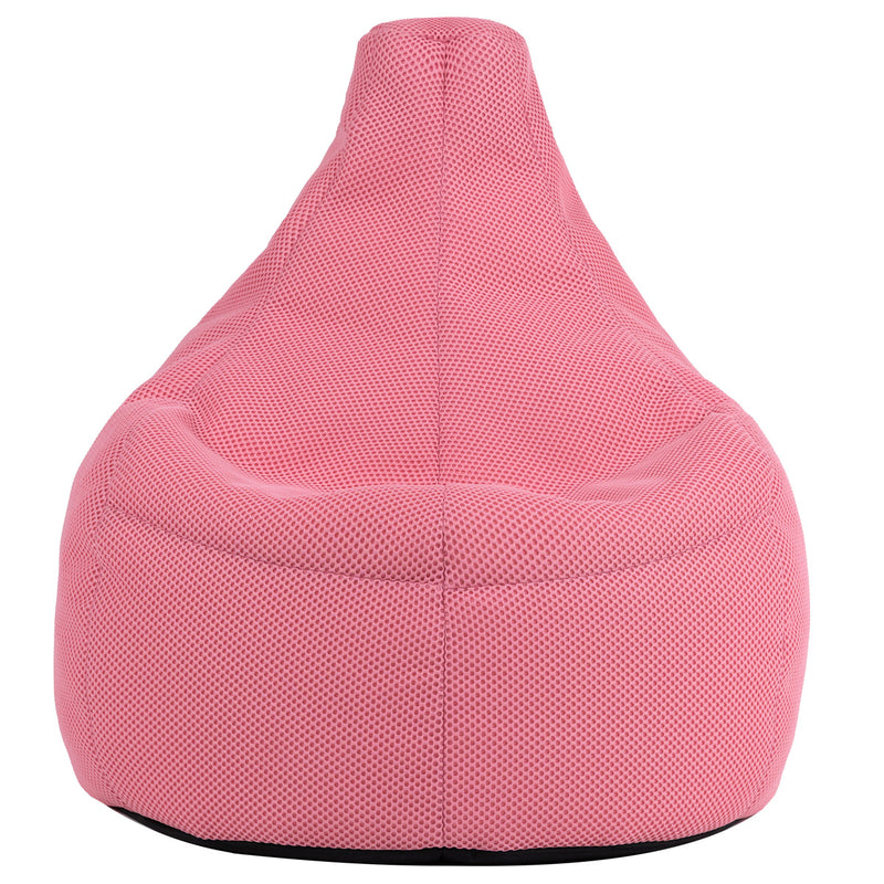 Gaming Sessel-Sitzsack, Performance-Mesh, Pastellrosa