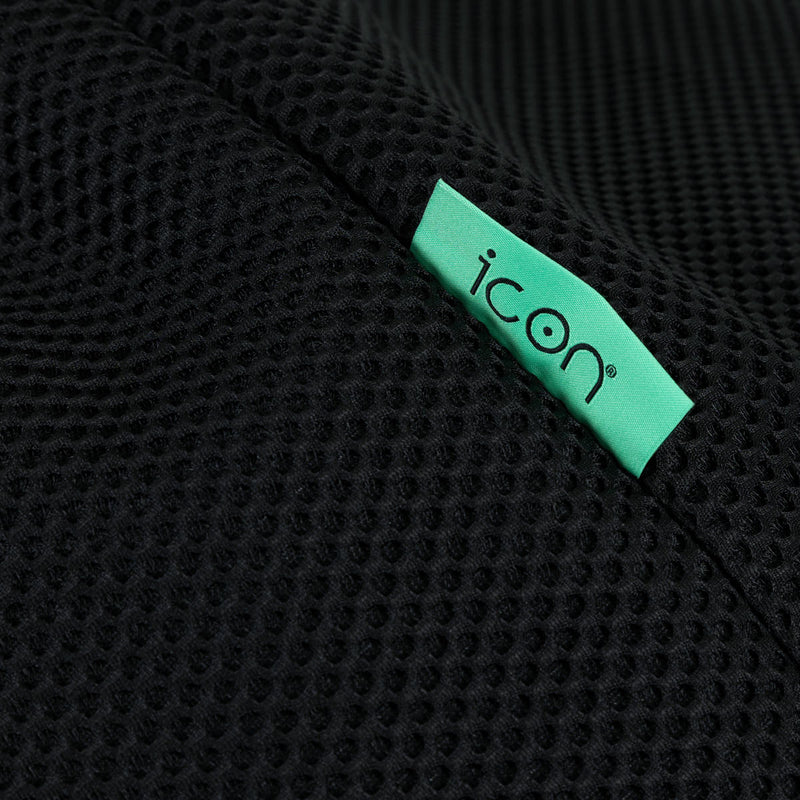 Gaming Recliner Sitzsack XL, Performance-Mesh, Mitternachtsschwarz