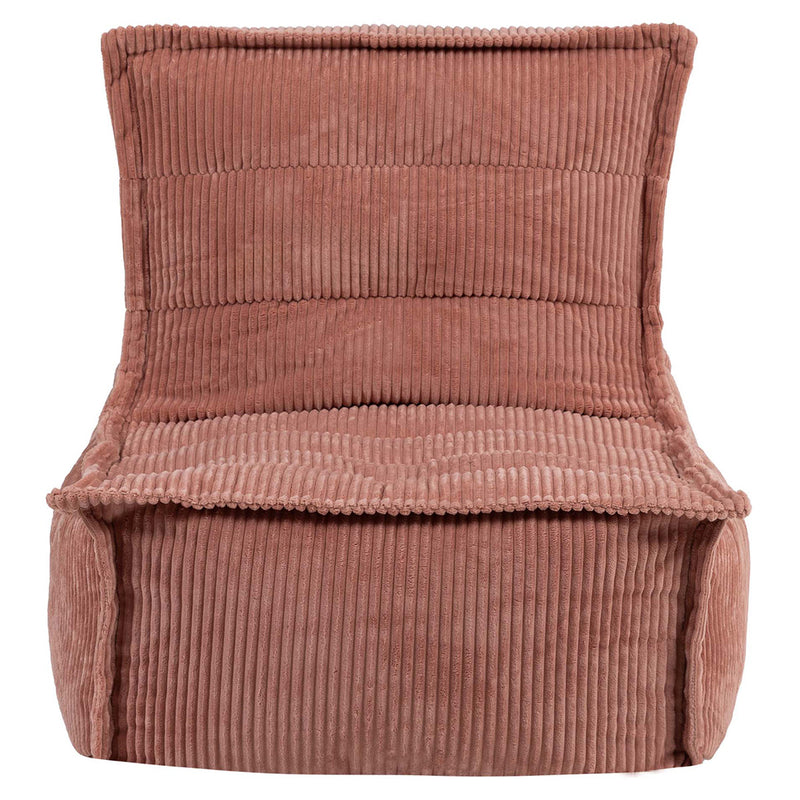 Dolce Scandi Liegestuhl, Cord, Morgenrosa 