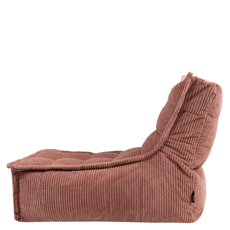 Dolce Scandi Liegestuhl, Cord, Morgenrosa 