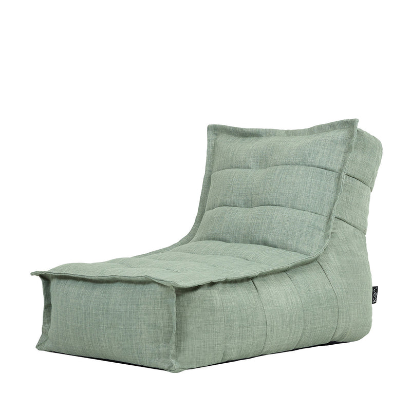 Dolce Lounger, Outdoor-Gewebe-Bezug, Salbeigrün