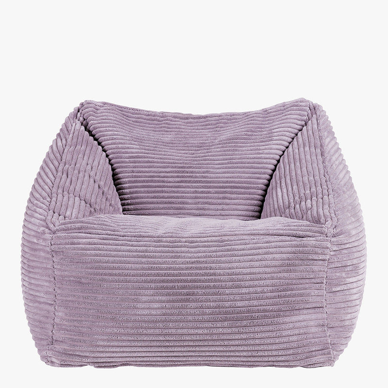 Morgan Kinder-Cord-Sitzsack – Heather