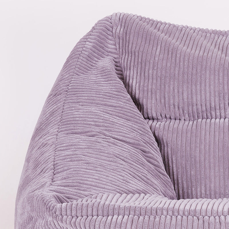 Morgan Kinder-Cord-Sitzsack – Heather