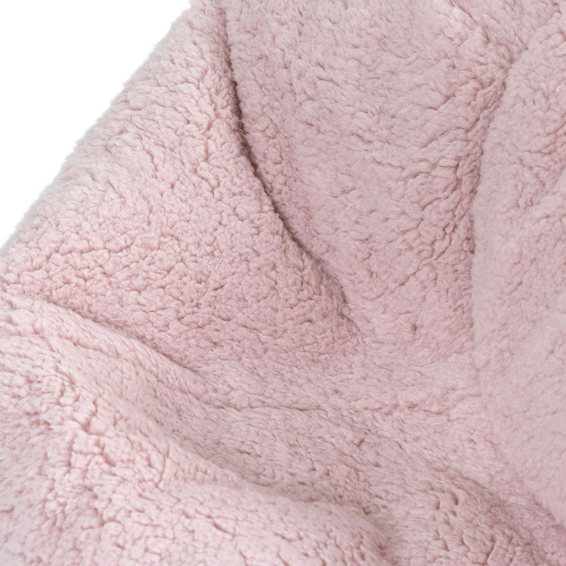 Kingston Klassischer Sitzsack  für Teens,  Fleece, Hellrosa