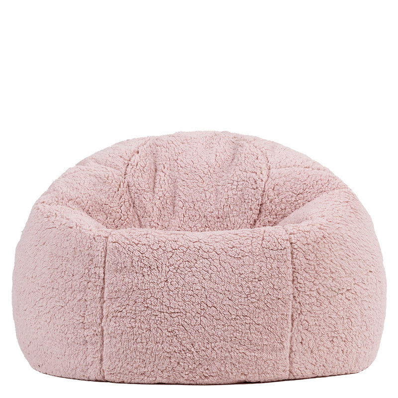 Kingston Klassischer Sitzsack  für Teens,  Fleece, Hellrosa