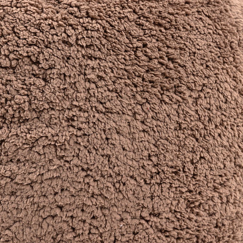 Kingston Klassischer  Sitzsack für Teens, Teddy-Fleece, Mokka-Braun