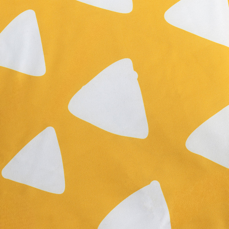 Loungesesel für Kinder, Dreieck-Print, Gelb