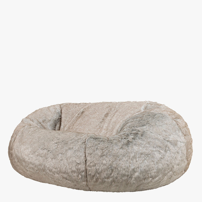 Lapin Cloud Zweisitzer-Sitzsack aus Kunstfell