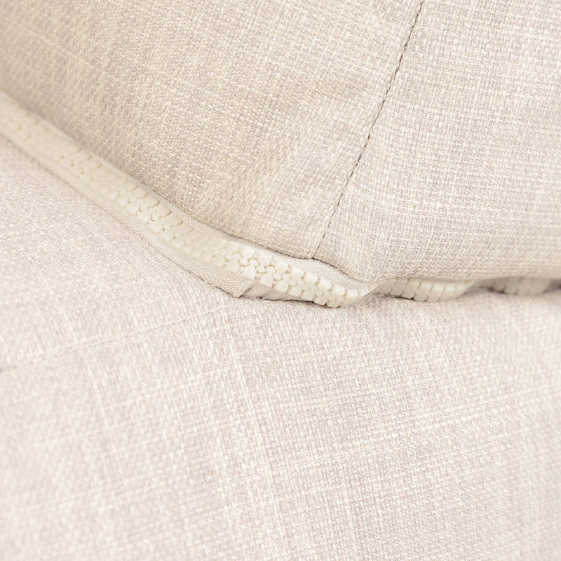 Noa Modularer Eck-Sitzsack, Outdoor-Gewebe, Naturfarbe  