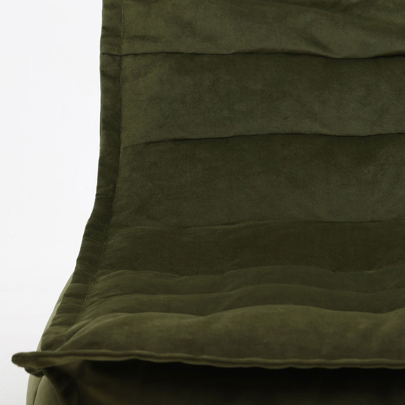 Kota Samt-Sofa – Olivgrün